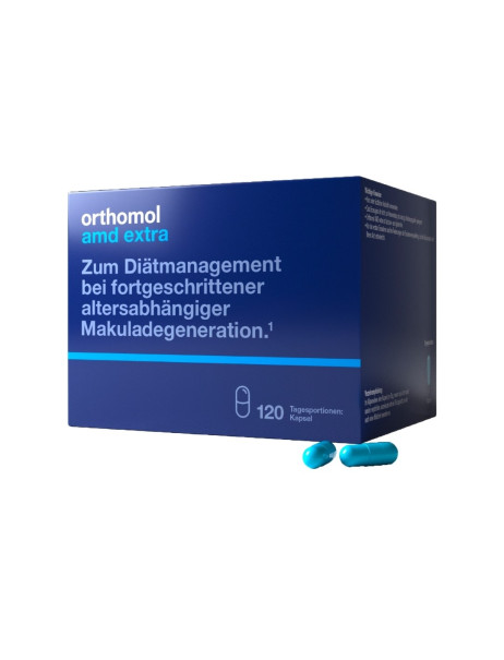 Orthomol AMD Extra Для підтримку зору у літніх людей