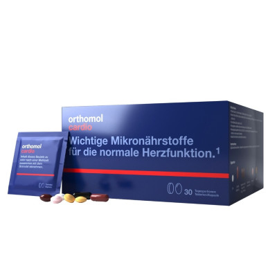 Orthomol Cardio № 30 Capsules + Tablets Для підтримки здоров'я серця та судин