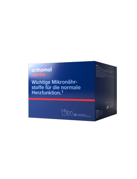 Orthomol Cardio № 30 Granules + Capsules + Tablets Для підтримки здоров'я серця та судин