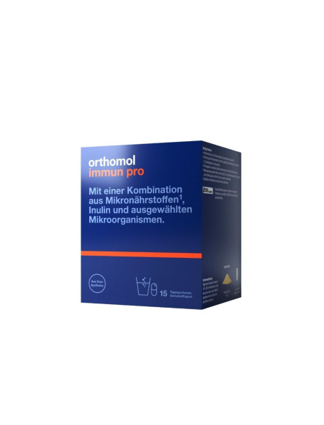 Orthomol Immun Pro Для восстановления нарушений кишечной микрофлоры и иммунитета Гранулы