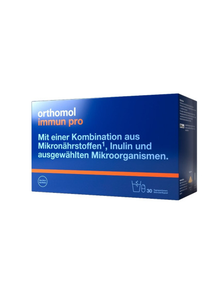 Orthomol Immun Pro Для восстановления нарушений кишечной микрофлоры и иммунитета Гранулы