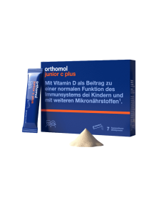 Orthomol Immun Junior C Plus Directgranulat Raspberry-Lime Для зміцнення імунітету дітей і підлітків Малина-Лайм - Написати відгук