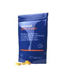 Orthomol Junior Omega Plus Для поліпшення пам’яті, концентрації та уваги у дітей - Написати відгук