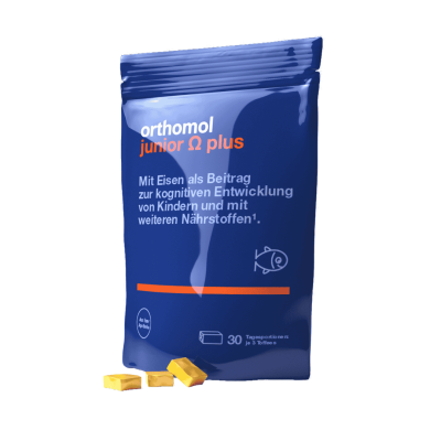 Orthomol Junior Omega Plus Для поліпшення пам’яті, концентрації та уваги у дітей
