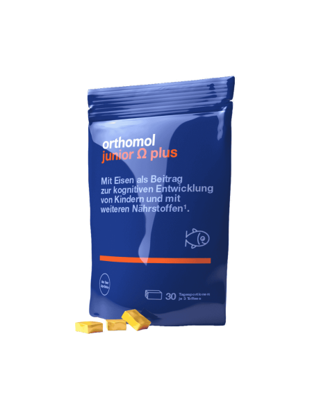 Orthomol Junior Omega Plus Для поліпшення пам’яті, концентрації та уваги у дітей