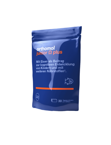 Orthomol Junior Omega Plus Для поліпшення пам’яті, концентрації та уваги у дітей