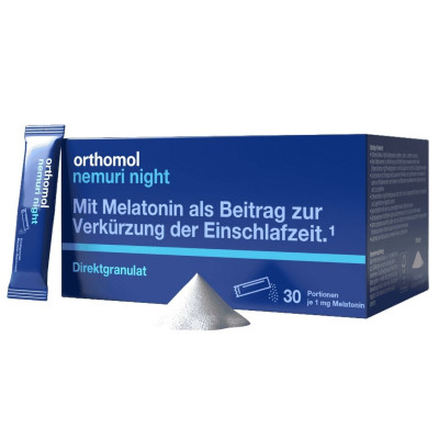 Orthomol Nemuri Night Direktgranulat Для нормалізації сну