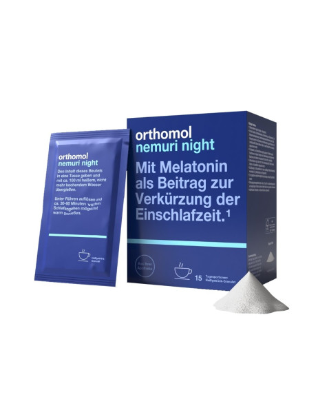 Orthomol Nemuri Night Granules Для нормализации сна