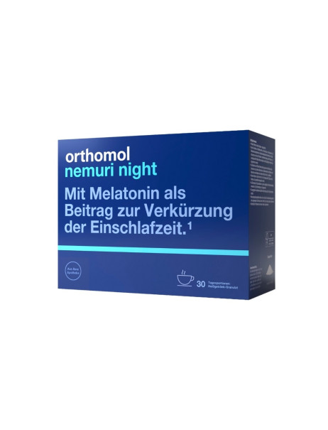 Orthomol Nemuri Night Granules Для нормализации сна