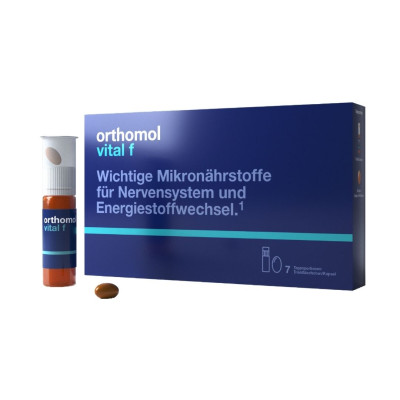 Orthomol Vital F Bottle + Capsules Для жінок при боротьбі зі стресом Питний