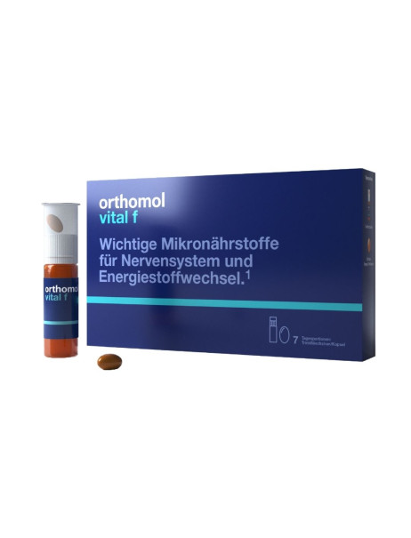 Orthomol Vital F Bottle + Capsules Для жінок при боротьбі зі стресом Питний