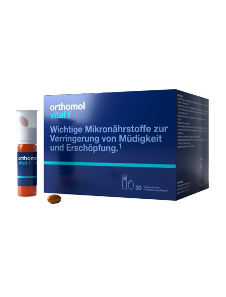 Orthomol Vital F Bottle + Capsules Для жінок при боротьбі зі стресом Питний