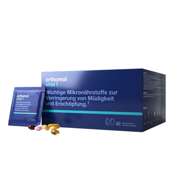 Orthomol Vital F Capsules Для жінок при боротьбі зі стресом