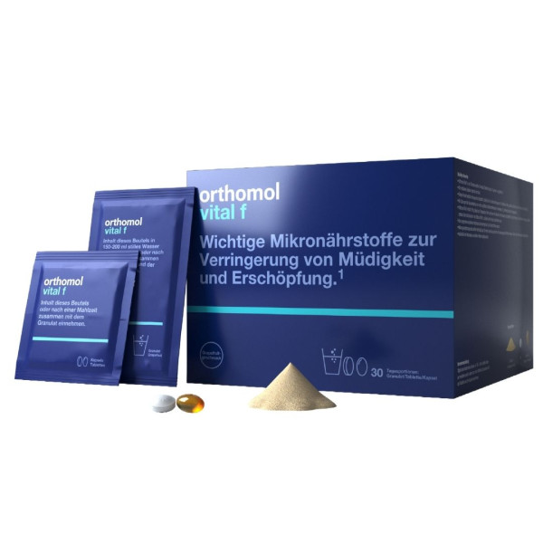Orthomol Vital F Grapefruit Granules Для жінок у боротьбі зі стресом Грейпфрут