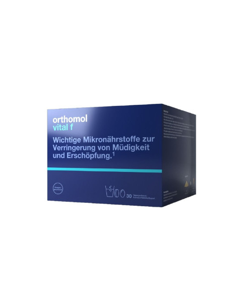Orthomol Vital F Orange Granules + Capsules + Tablets Для жінок при боротьбі зі стресом Апельсин