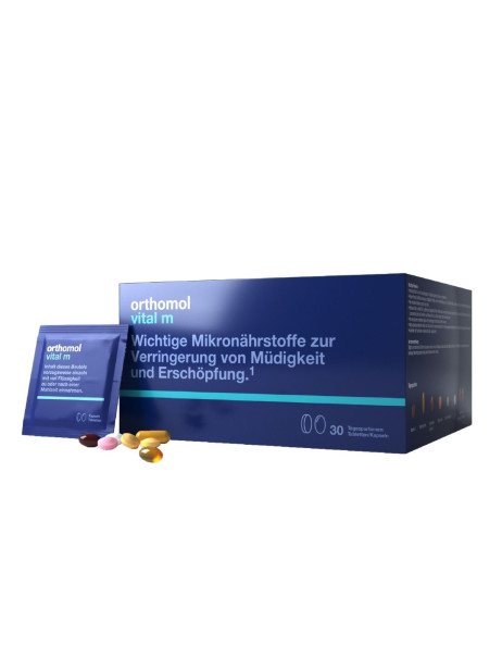 Orthomol Vital M Capsules + Tablets Для мужчин при борьбе со стрессом