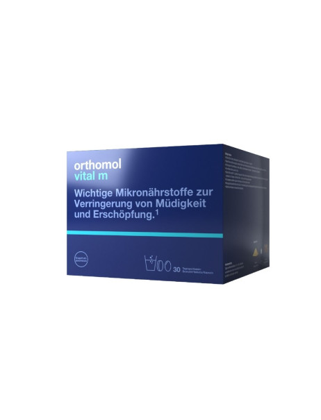 Orthomol Vital M Grapefruit Granules + Tablets + Capsules Для мужчин при борьбе со стрессом Грейпфрут