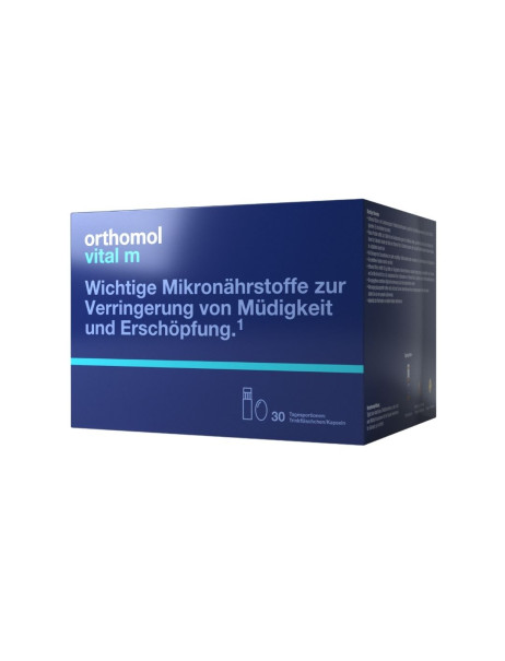 Orthomol Vital M Suspension + Capsules Для мужчин при борьбе со стрессом Питьевой