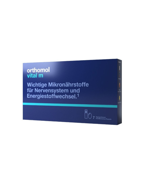 Orthomol Vital M Suspension + Capsules Для мужчин при борьбе со стрессом Питьевой