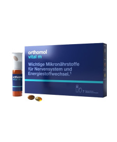 Orthomol Vital M Suspension + Capsules Для мужчин при борьбе со стрессом Питьевой - Написать отзыв
