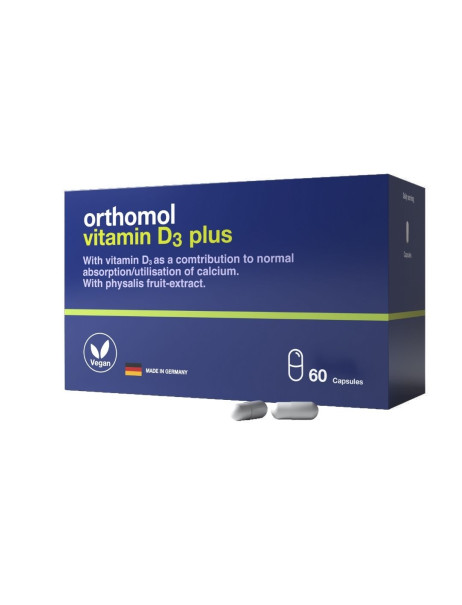 Orthomol Vitamin D3 Plus Для зміцнення кісткового скелета та структури кісток