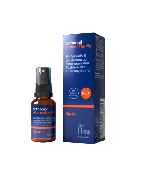 Orthomol Vitamin D3+K2 № 130 Spray Спрей для імунної системи та здоров'я кісток