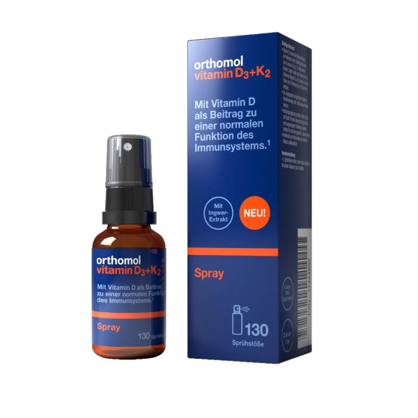 Orthomol Vitamin D3+K2 № 130 Spray Спрей для імунної системи та здоров'я кісток
