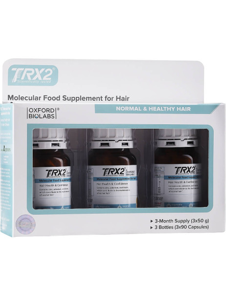 Oxford Biolabs TRX2 Molecular Food Supplement for Hair Set3 Молекулярный комплекс против выпадения волос