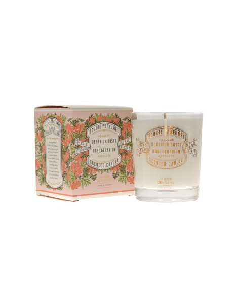 Panier des Sens Absolutes Rose Géranium Scented Сandle Ароматизированная свеча Розовая Герань