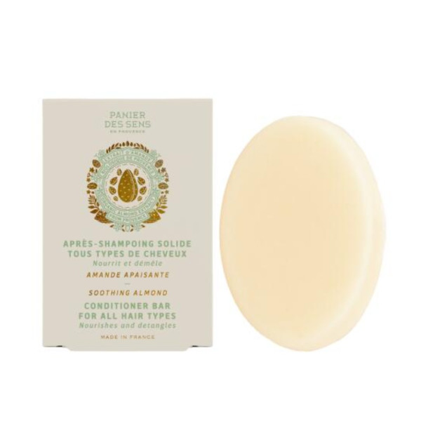 Panier des Sens Intemporels Soothing Almond Normal Hair Conditioner Bar Кондиціонер-бар для нормального волосся Мигдаль