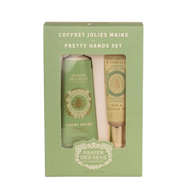 Panier des Sens Intemporels Soothing Almond Pretty Hands Set  Набір для догляду за руками Мигдаль