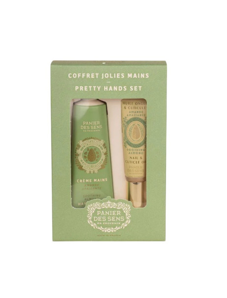 Panier des Sens Intemporels Soothing Almond Pretty Hands Set Набор для ухода за руками Миндаль