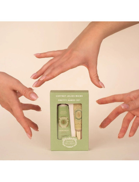 Panier des Sens Intemporels Soothing Almond Pretty Hands Set Набор для ухода за руками Миндаль