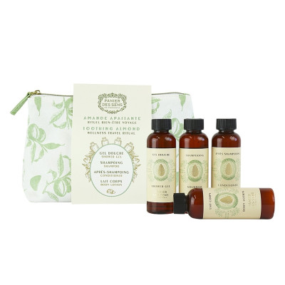 Panier des Sens Intemporels Soothing Almond Travel Set Набор для путешествий "Миндаль"