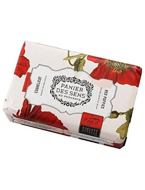 Panier des Sens Authentics Red poppies Extra-gentle Soap Екстра-ніжне мило олія ши Червоний Мак