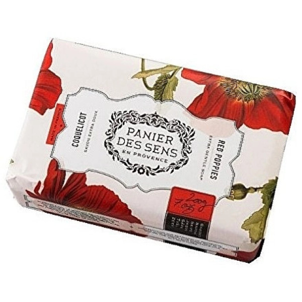 Panier des Sens Authentics Red poppies Extra-gentle Soap Екстра-ніжне мило олія ши Червоний Мак