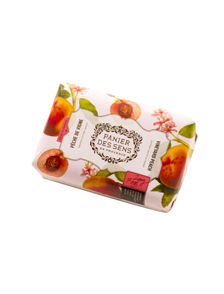 Panier des Sens Authentics Vineyard Peach Extra-gentle Soap Екстра-ніжне мило олія ши Персик