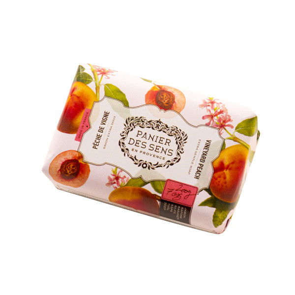 Panier des Sens Authentics Vineyard Peach Extra-gentle Soap Екстра-ніжне мило олія ши Персик
