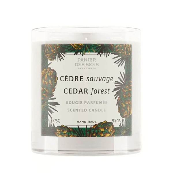 Panier des Sens Home Cedar Forest Scented Candle Ароматическая свеча "Кедровий ліс"