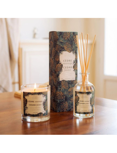 Panier des Sens Home Cedar Forest Scented Candle Ароматическая свеча 