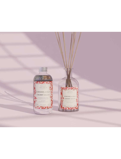 Panier des Sens Cherry blossom Reed Diffuser Refill Диффузор ароматический Цветок вишни (рефилл)