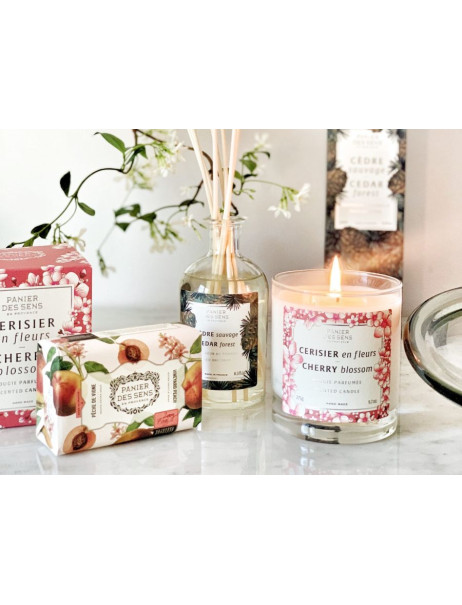 Panier des Sens Home Cherry Blossom Scented Candle Ароматизированная свеча 