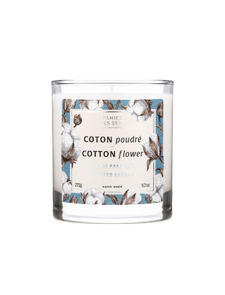 Panier des Sens Home Cotton Flower Scented Candle Ароматизована свічка 
