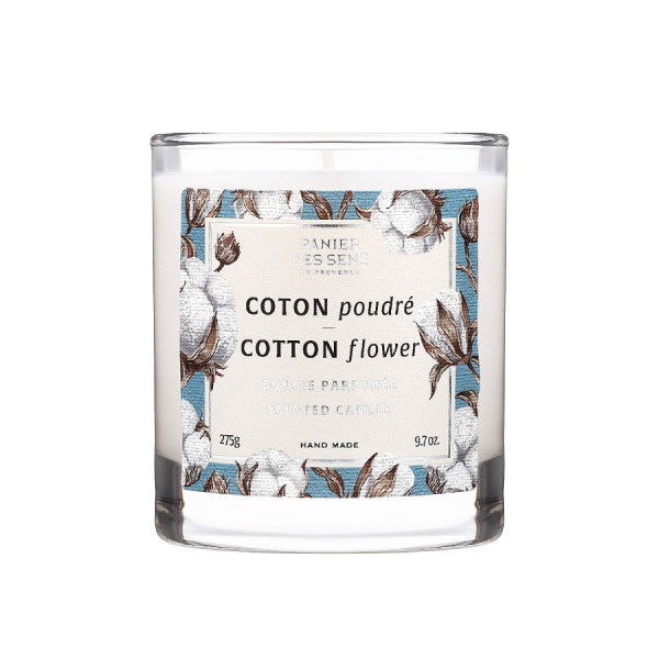 Panier des Sens Home Cotton Flower Scented Candle Ароматизована свічка "Квітка Бавовни"