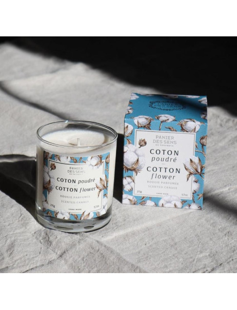 Panier des Sens Home Cotton Flower Scented Candle Ароматизована свічка 