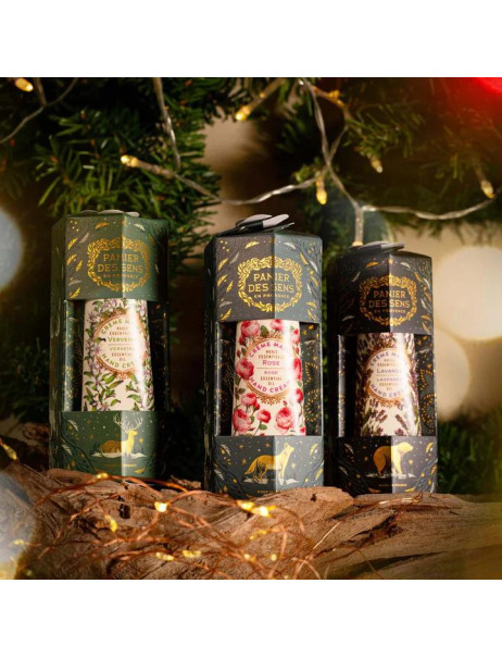 Panier des Sens Mini Hand Cream Christmas Set Soothing Lavender Лимитированный крем для рук Лаванда