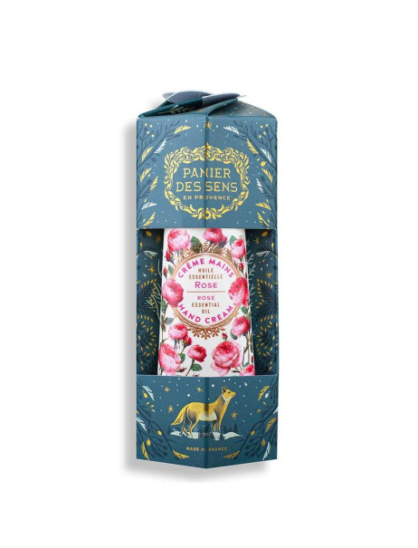 Panier des Sens Mini Hand Cream Christmas Set Rejuvenating Rose Лимитированный крем для рук Роза