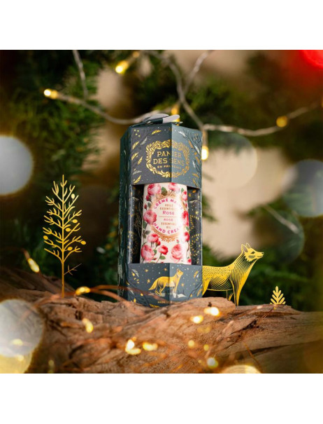 Panier des Sens Mini Hand Cream Christmas Set Rejuvenating Rose Лимитированный крем для рук Роза