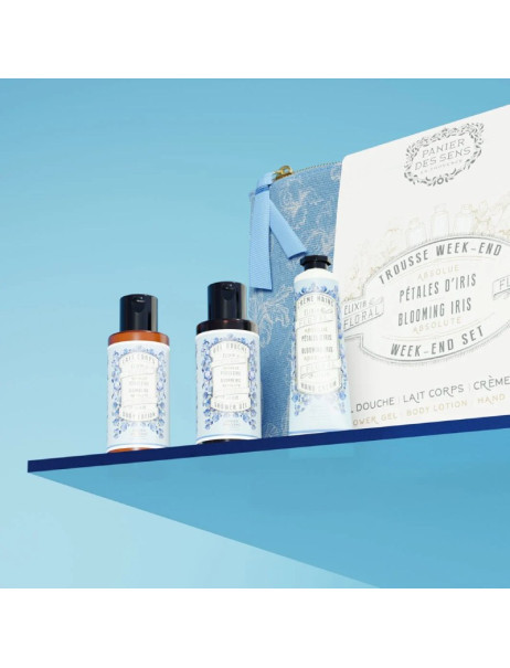 Panier des Sens Absolutes Blooming Iris Travel Set Набор для путешествий 