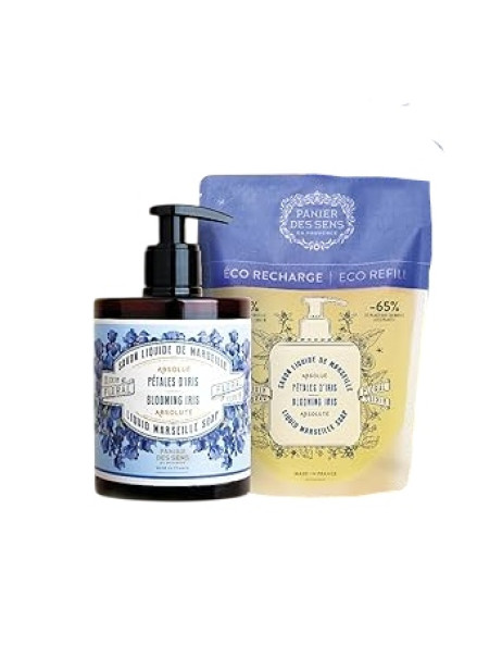 Panier des Sens Absolutes Blooming Iris Liquid Eco Refill Marseille Soap Марсельское жидкое мыло 
